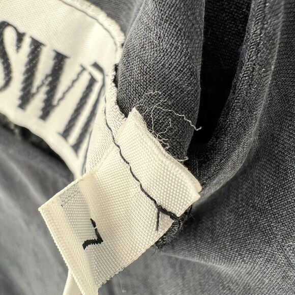 Vintage Little Black Dress Juniors 7 / S 90s Y2K Swing Fairy Grunge Whimsigoth - Picture 5 of 7